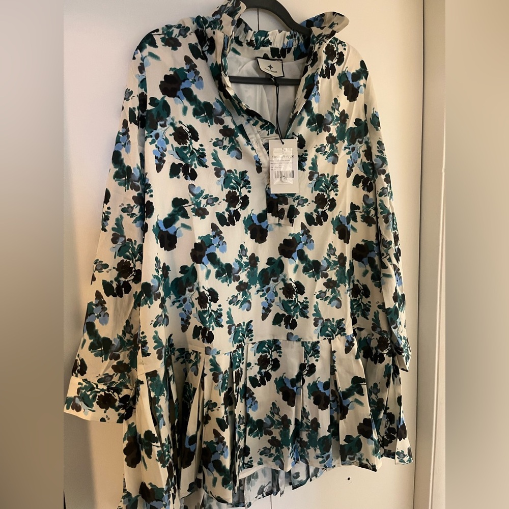 Floral Print Long Sleeve Dress (Budding Bluebell Tate Dress)